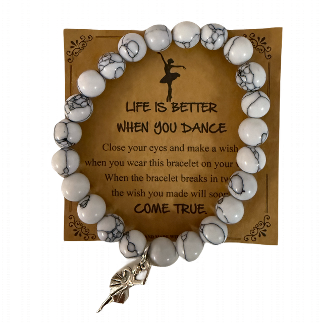 Life is better dance bracelet 