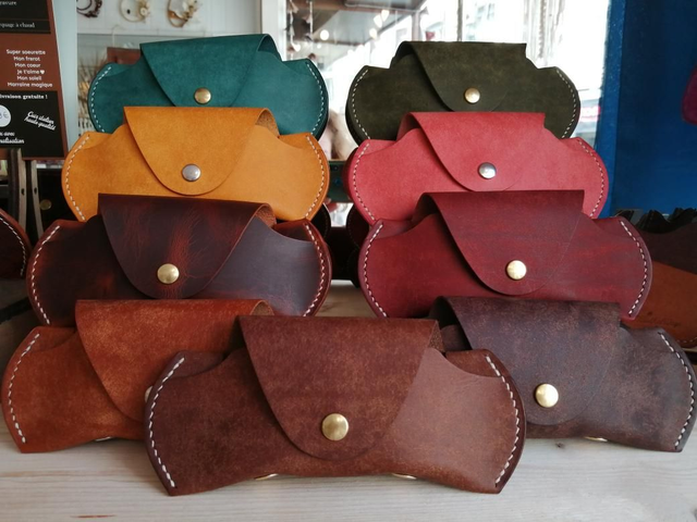 Porte Lunettes noisette "pueblo"