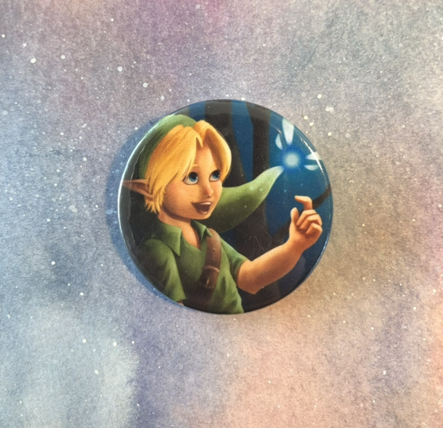Zelda - Link Button-B44