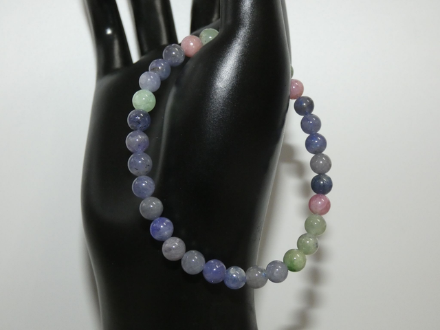 6mm Tanzanite Multicolore AA