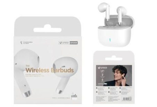 UNICO WIRELESS EARBUDS (BLANCO)