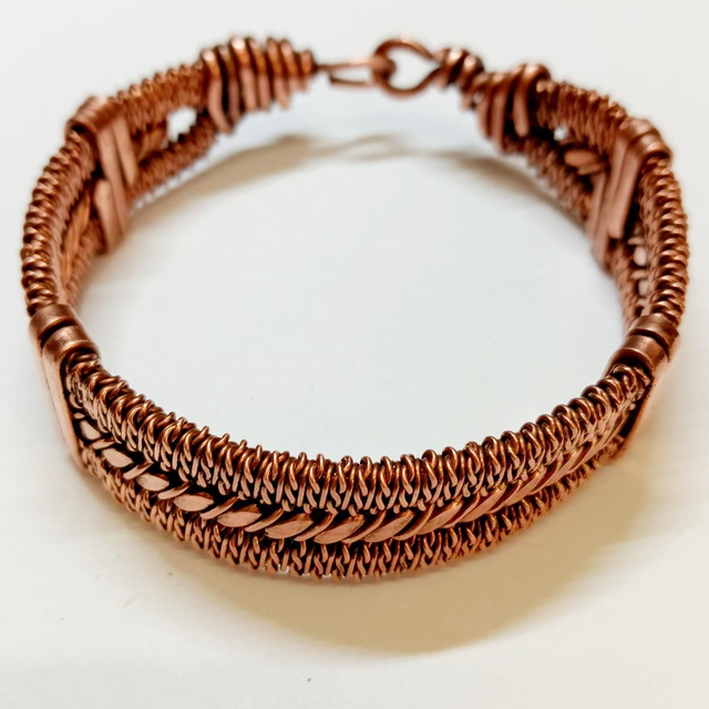 Bracelet Cuivre nu Ethnique 