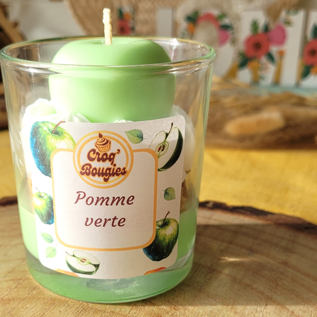 Bougie 140g - POMME VERTE