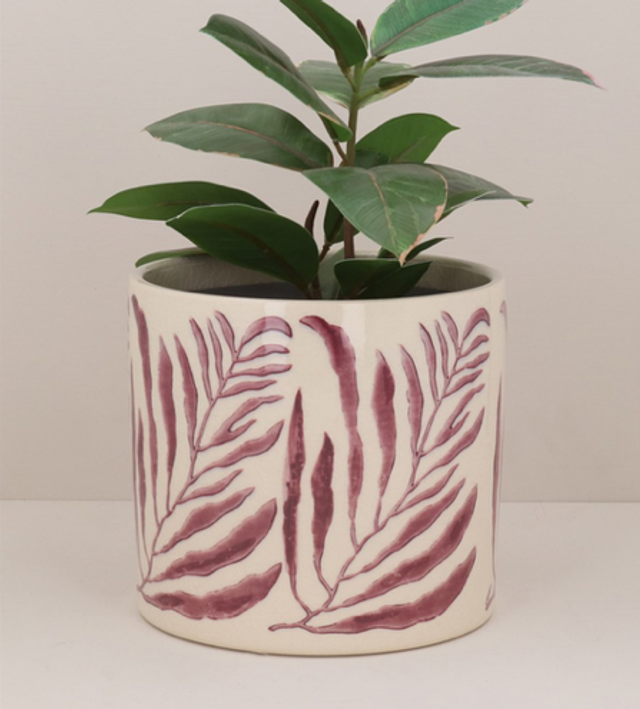 Purple Leaf Planter 