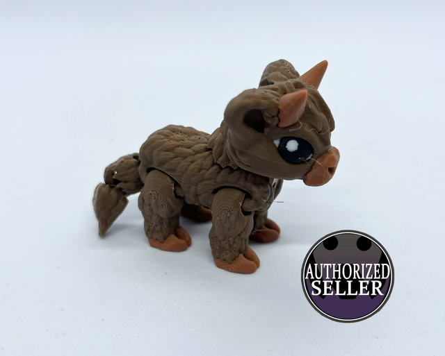 Tiny Highland Cow