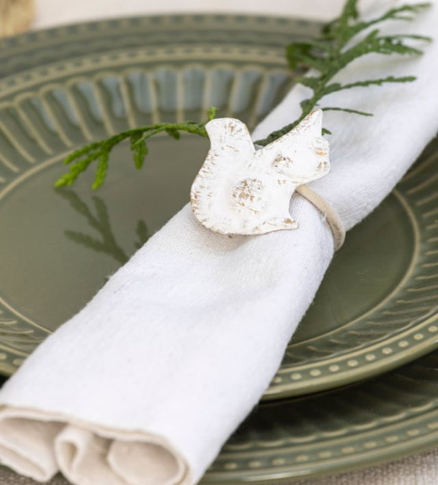 Napkin Ring Set x6