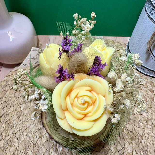 Mini bouquet - pêche 🍑 
