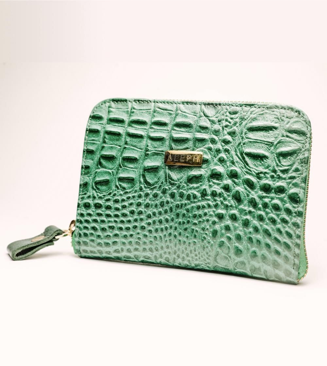 Elise - Green croco