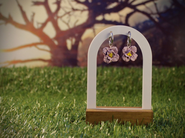 Moyennes Violettes - Argenté