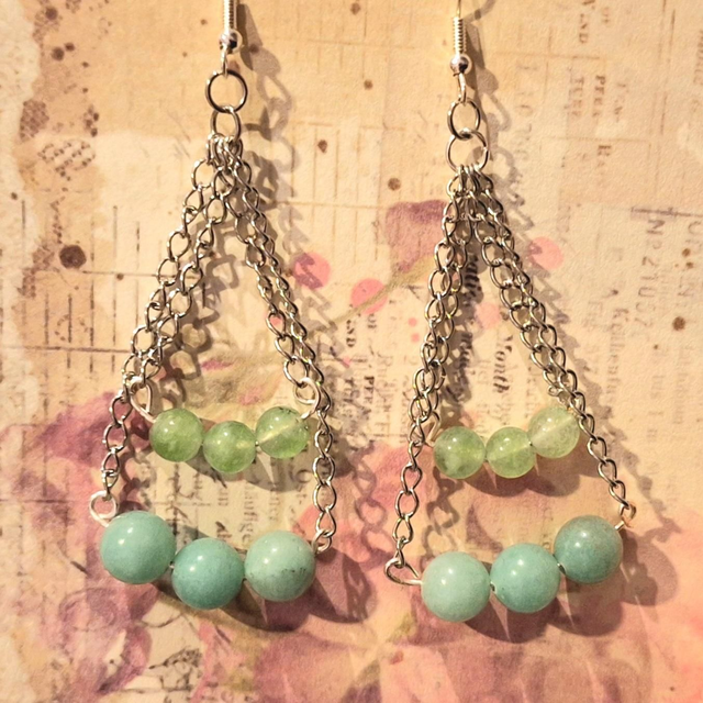 Customised "Leto's cradles" earring