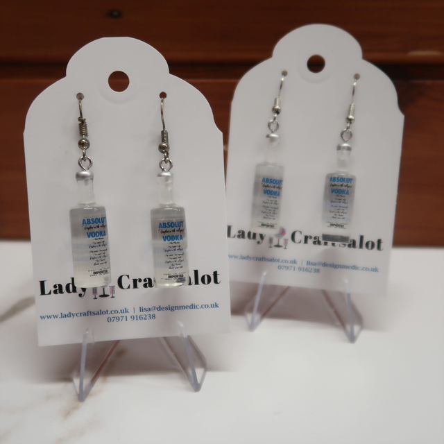 Vodka Earrings