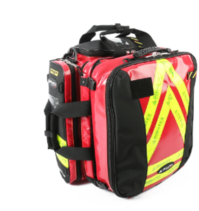 INTREPID PVC mochila de rescate roja DIMATEX