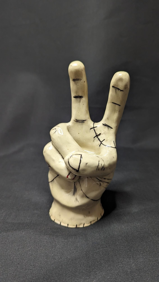 Hand sculpture 