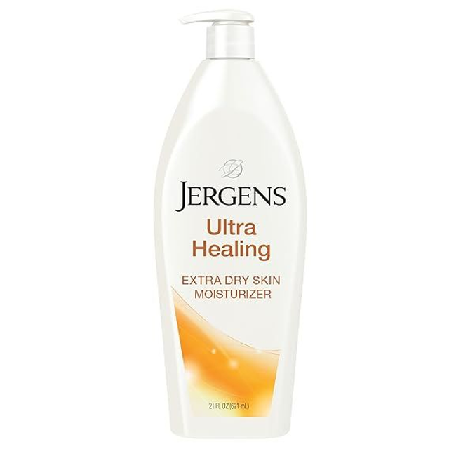 Jergens Ultra Healing Extra Dry Skin Moisturizer, 21 Ounce Bottle (621ml)