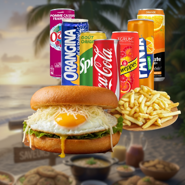 Menu Bokit B4 : Œuf, Fromage