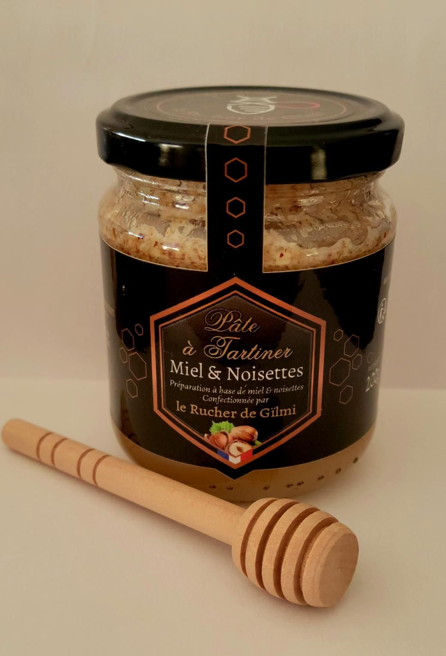 Pâte a tartiner Miel/Noisette bio 200g
