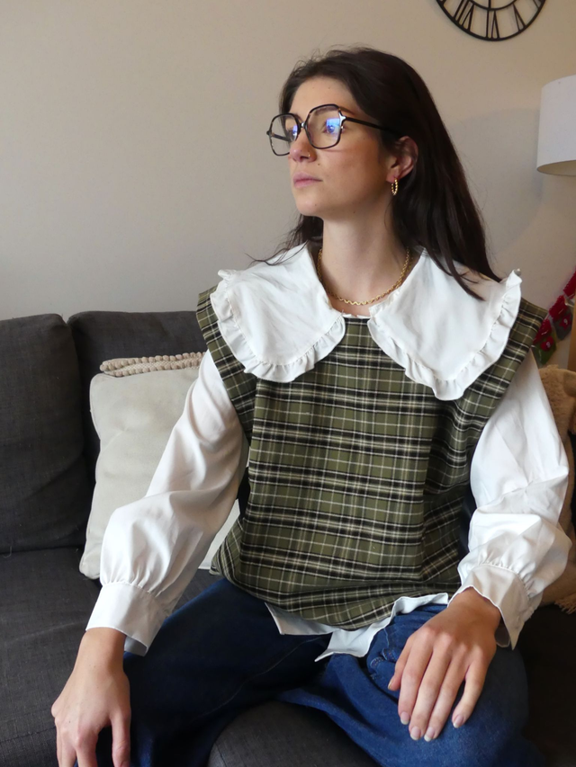 Pull Marie tartan 
