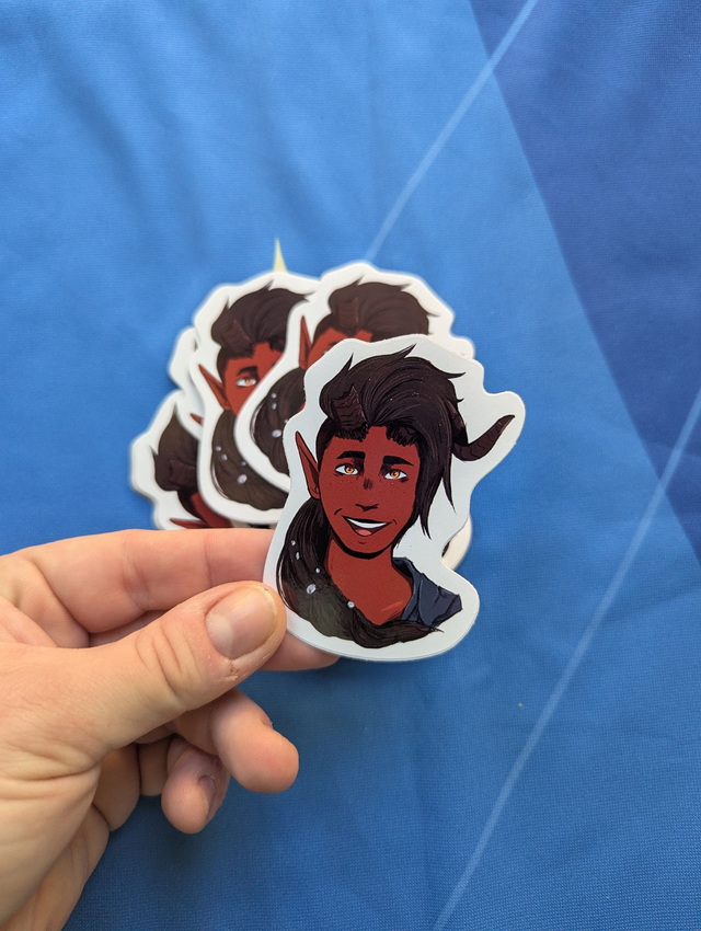 Baldur's Gate 3 Karlach Sticker