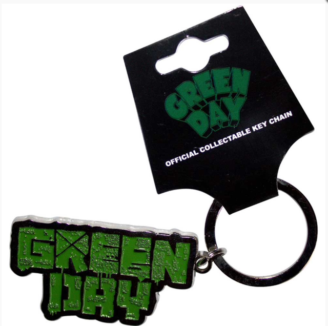 GREEN DAY KEYCHAIN: BAND LOGO