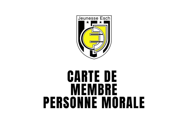Carte de Membre - Personne Morale