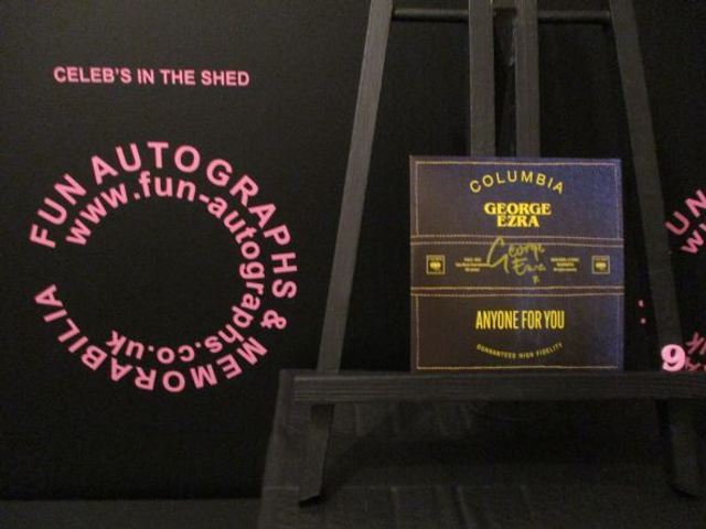 George Ezra - 'Anyone For You' Authentic Autographed Single Cover (9)