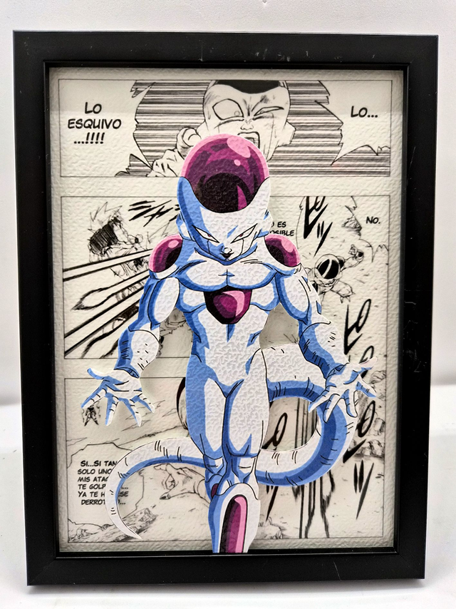 Cadre 3D - Dragon Ball - Freezer