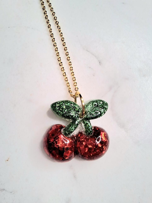 Cherry necklace