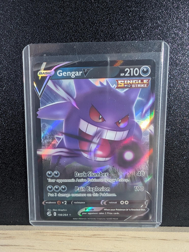 Gengar V 156/264 Fusion Strike 