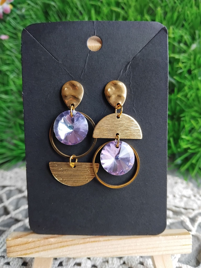 boucles d'oreilles chics 