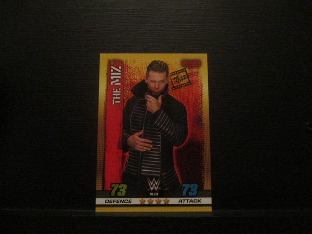 The Miz - Raw Slam Attax 10th Edition Original Trading Card #119