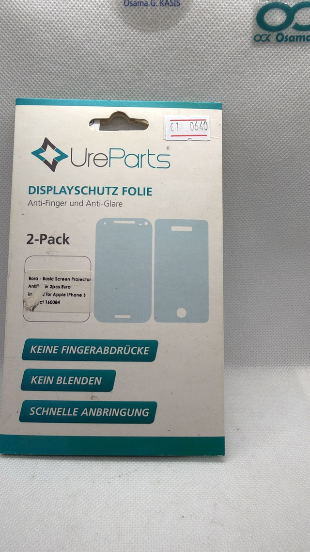 *0640-UreParts Displayschutz folie Iphone 6