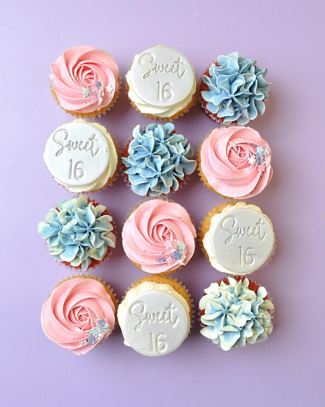 Sweet 16 Cupcakes 
