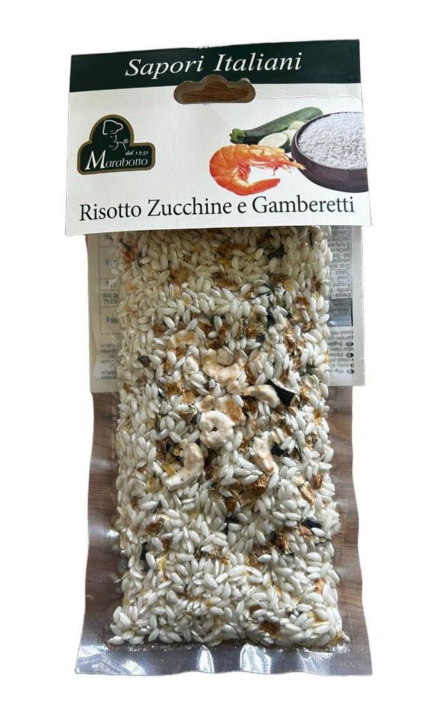 Risotto aux Courgettes et Crevettes