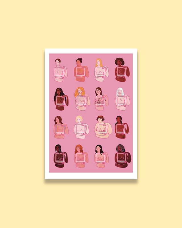 Tétone: Le photomaton (impression d'art)