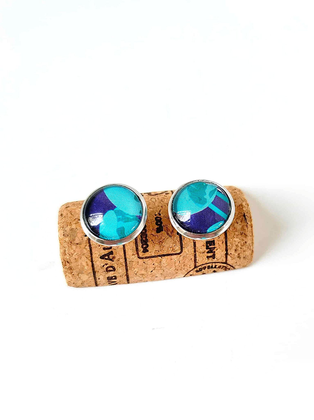 Puces d'oreilles en PAPIER recyclé - Planète Bleue