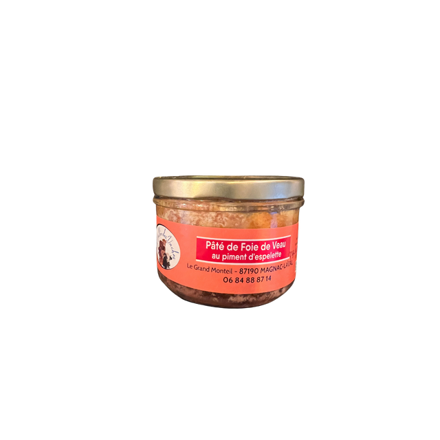 Pâté de foie de veau au piment d'espelette