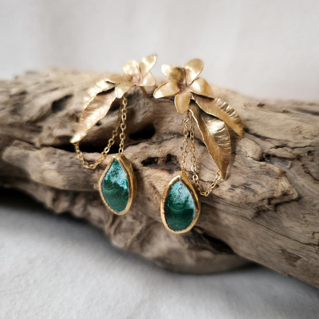 Brincos Hathor Bloom