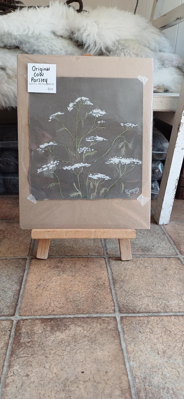 Original pastel sketch