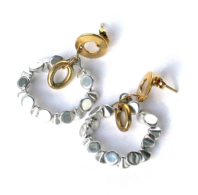 'disco ball' earrings