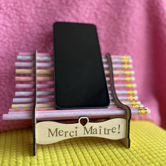 Banc à crayons 