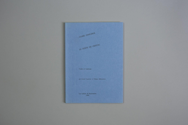Le texte du cristal, extrait