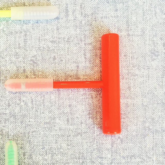 LINE HOOK SMALL NEON RED