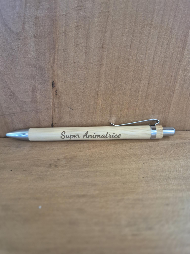 Stylo " Super Animatrice"