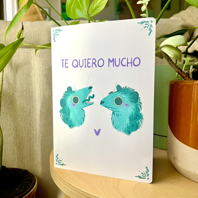 Tarjeta “Te quiero mucho”