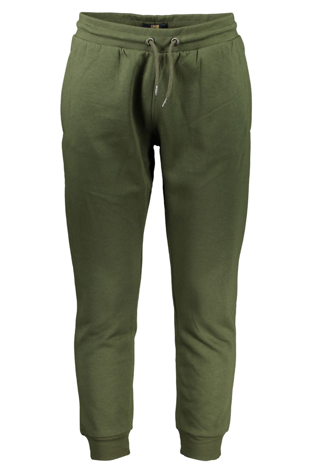 CAVALLI CLASS PANTALONE UOMO VERDE