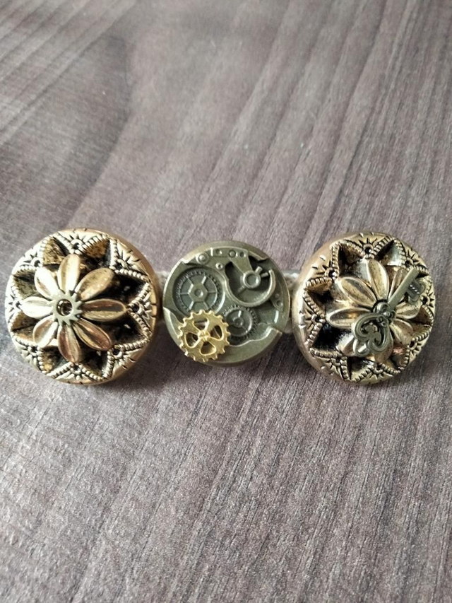 Barrette steampunk 