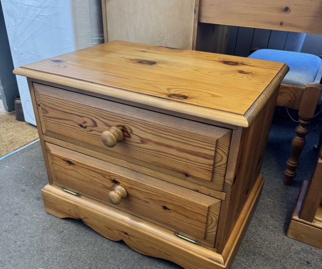 Small Solid Pine TV Unit