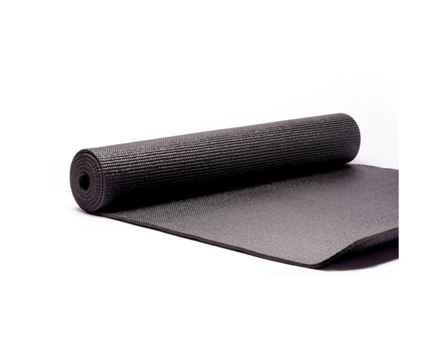 Tapis de yoga noir PVC