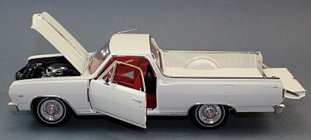 Chevrolet El Camino 1965 Weiss Brochure Car ACME 1:18