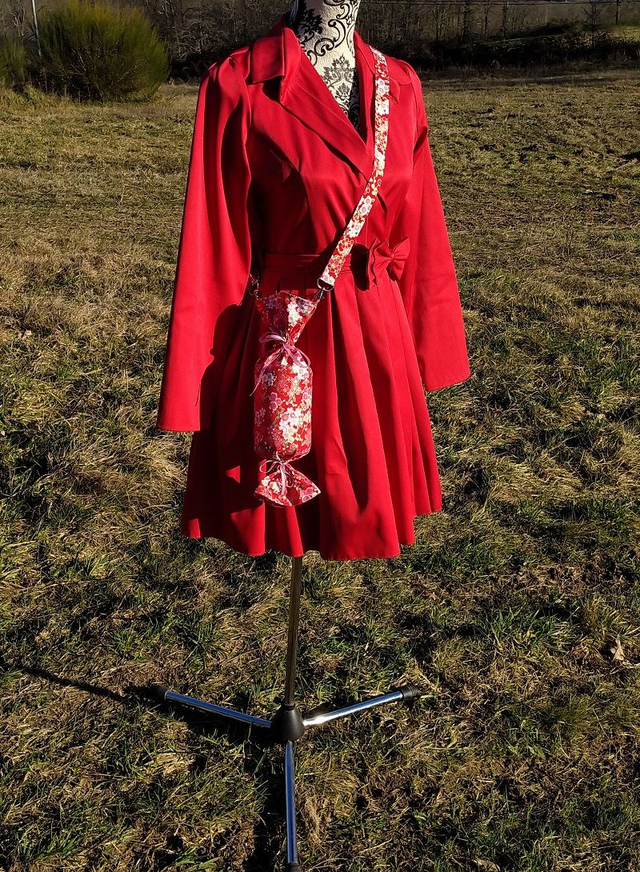 Sac bonbon  tissu (plusieurs modèles)